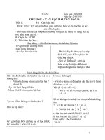 Bài soạn đai sô 9