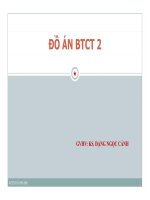 Thiết kế các cấu kiện cơ bản khung nhà công nghiệp BTCT cột, móng 