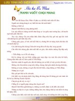 Tài liệu Lưu tình hồ điệp kiếm - Tập 30 doc