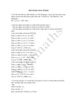 Tài liệu Tổ hợp nâng cao, cho các bạn học sinh giỏi doc