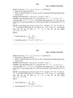 Tài liệu de thi thu lan 2 moi nhat