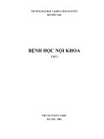 Các bệnh nội khoa tập 2