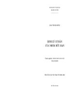 Các định lý cơ bản của nhóm hữu hạn  