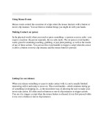 Tài liệu Using Mouse Events ppt