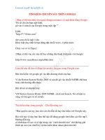Tài liệu TÌM KIÊM CHUYÊN SÂU TRÊN GOOGLE doc