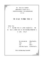 TƯ TƯỞNG TRIẾT học của PHẬT GIÁO 