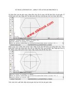 Tài liệu Sử dụng lệnh ROTATE - ARRAY với AUTOCAD 2000 phần 3 pdf