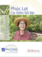 Tài liệu Sự lựa chọn cho sự chăm sóc y tế của mình pptx