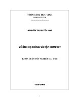 Về ánh xạ đóng và tập compact 