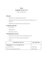 Tài liệu Học Hát Bài - Hoà Bình Cho Bé (Nhac và Lời: Huy Trân) ppt