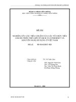 Tài liệu NGHIÊN CỨU ĐỀ TÀI 