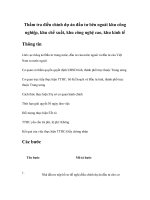 Tài liệu Thẩm tra điều chỉnh dự án đầu tư bên ngoài khu công nghiệp, khu chế xuất, khu công nghệ cao, khu kinh tế ppt