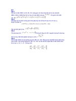 Tài liệu Đề thi học sinh giỏi lớp 11 tỉnh Nam Định (Đề số 1) pdf