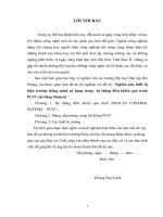 Nghiên cứu thiết bị hiện trường thông minh sử dụng trong hệ thống điều khiển quá trình PCS7 của hãng siemens 