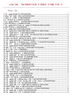 Tài liệu CÁC TRƯỜNG PHÁI VÀ HỌC THUYẾT TRIẾT HỌC pdf