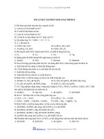 Tài liệu Bài luyện tập phân kim loại nhóm B pptx