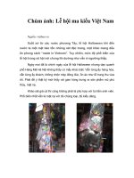 Tài liệu Chùm ảnh: Lễ hội ma kiểu Việt Nam pdf