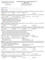 Tài liệu Đề thi thử đại học môn Vật lý THPT-TH Cao Nguyên docx