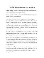 Tài liệu 7 sai lầm thường gặp trong lĩnh vực đầu tư Sai lầm thứ nhất: Tin rằng việc pdf