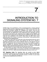 Tài liệu Tín hiệu trong các mạng viễn thông P7 docx