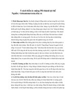 Tài liệu 5 Cách biến ác mộng PR thành lợi thế ppt