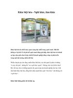 Tài liệu Khác biệt hóa - Nghĩ khác, làm khác ppt