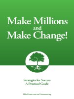 Tài liệu Make Millions and Make Change 1 pdf