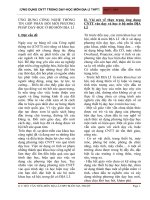 Tài liệu ỨNG DỤNG CÔNG NGHỆ THÔNG TIN GÓP PHẦN ĐỔI MỚI PHƯƠNG PHÁP DẠY-HỌC Ở BỘ MÔN ĐỊA LÍ doc