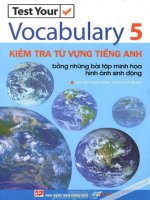 test your vocabulary 5 - kiểm tra từ vựng tiếng anh bằng những bài tập minh họa hình ảnh sinh động