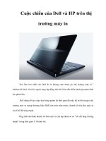 Tài liệu Cuộc chiến của Dell và HP trên thị trường máy in docx
