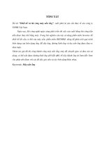 Thiết kế và thi công máy uốn ống 