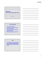 Tài liệu Chương 5: Tiền tệ và hoạt động ngân hàng ppt