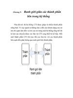 Tài liệu công nghệ CTI và khả năng ứng dụng trong hệ thống BANK - BY - PHONE, chương 9 doc
