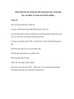 Tài liệu Thẩm định kết quả đánh giá chất lượng giáo dục trường đại học, cao đẳng và trung cấp chuyên nghiệp. pptx