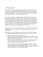 Tài liệu A.7. The Setup Assistant ppt