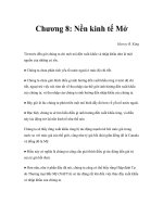 Tài liệu Kinh tế vĩ mô - Chương 8: Nền kinh tế Mở pptx