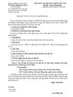 Bài soạn CHuẩn bị lễ kỉ niệm Ngày nhà giáo VN