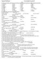 Gián án 10 de on tap anh 8 cuc hay