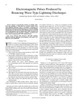 XUNG điện từ tạo RA bởi sét THEO cơ CHẾ PHẢN xạ SÓNG 