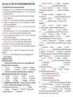 Tài liệu Tu chon Unit 10. Anh 12