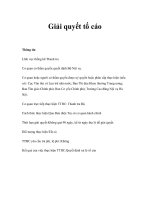 Tài liệu Giải quyết tố cáo doc