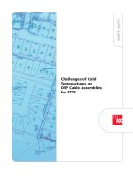 Tài liệu Challenges of Cold Temperatures on OSP Cable Assemblies for FTTP ppt