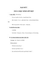 Tài liệu EM LÀ HỌC SINH LỚP MỘT pdf