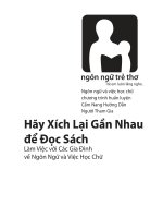 Tài liệu Ngôn Ngữ và Việc Học Chữ docx