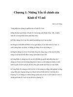 Tài liệu Kinh tế vĩ mô - Chương 1:Nhữn yếu tố chính của kinh tế vĩ mô pdf