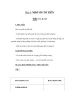 Tài liệu Gíao án 5 - NHỚ ƠN TỔ TIÊN pdf