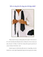 Tài liệu Để có chuyến đi công tác tốt đẹp nhất! pdf