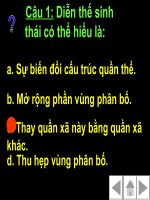 Bài soạn Hệ sinh thái