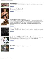 Tài liệu WORTH1000 Photoshop Tutorials P1 doc