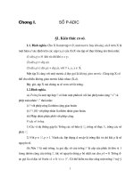 Về bài toán nội suy p ADIC 